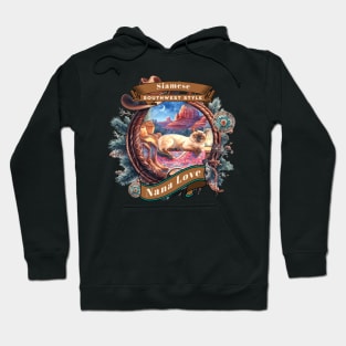 Sedona Cat Southwest Style Nana Love 5AZ Hoodie